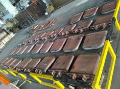 Wear-resistant pure copper cooling plate